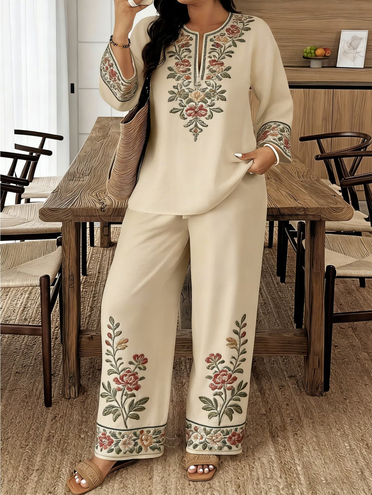 BloomVista Printed Co-Ord Set