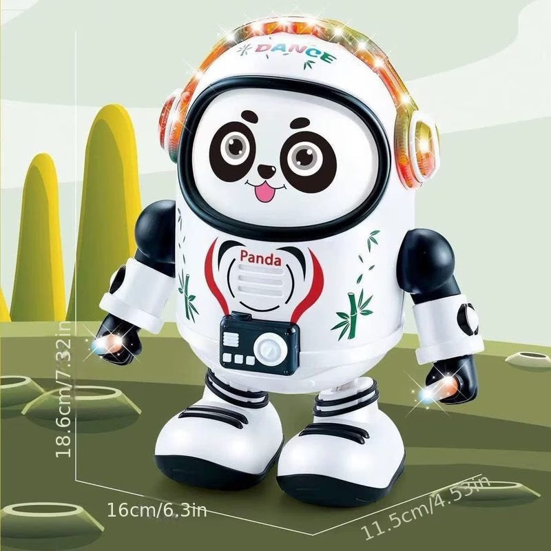 Robot Panda & Electric Space Duck Toy – Light & Music Fun for Kids 2+