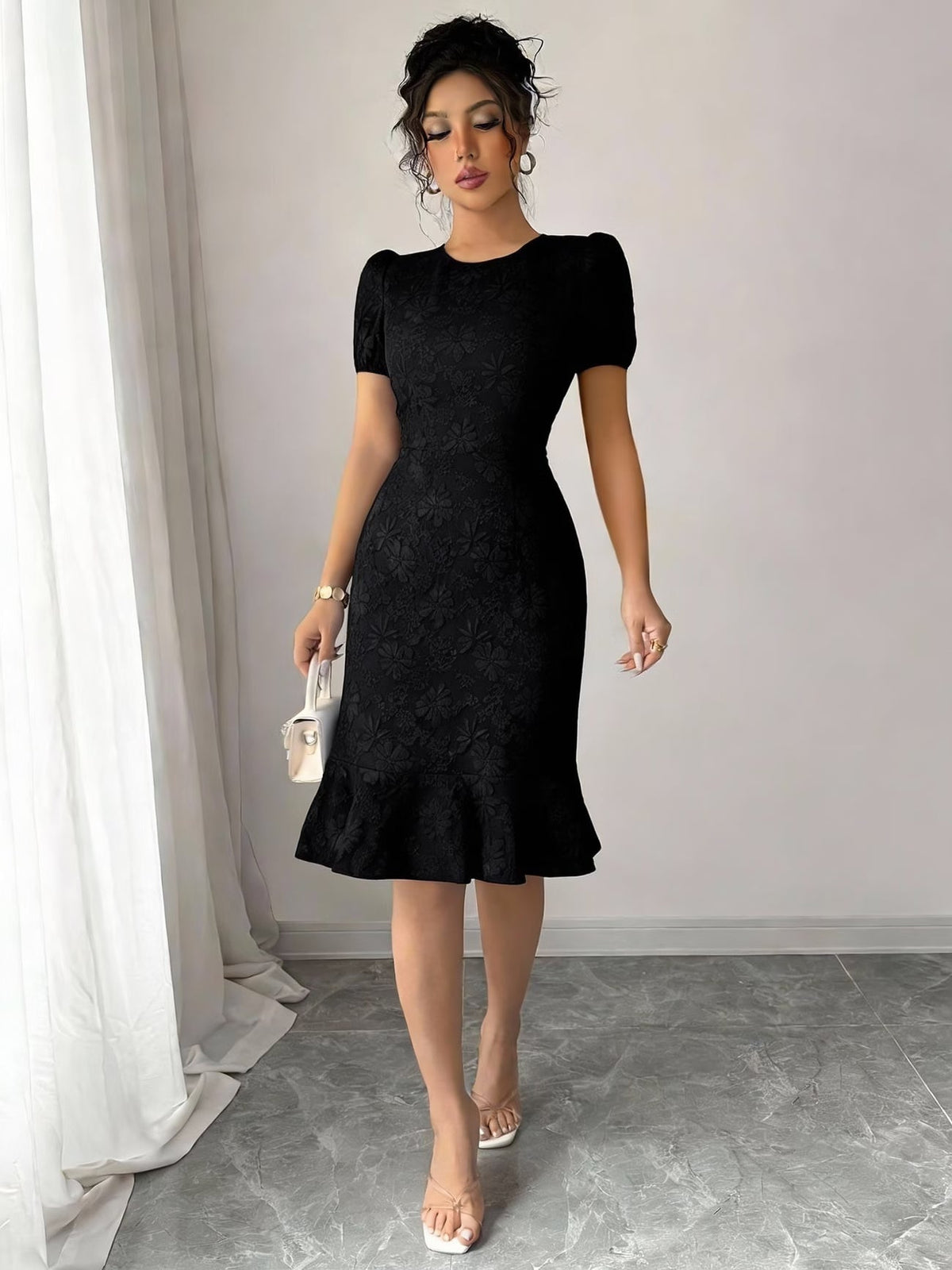 Women’s Summer Floral Bodycon Party Dress