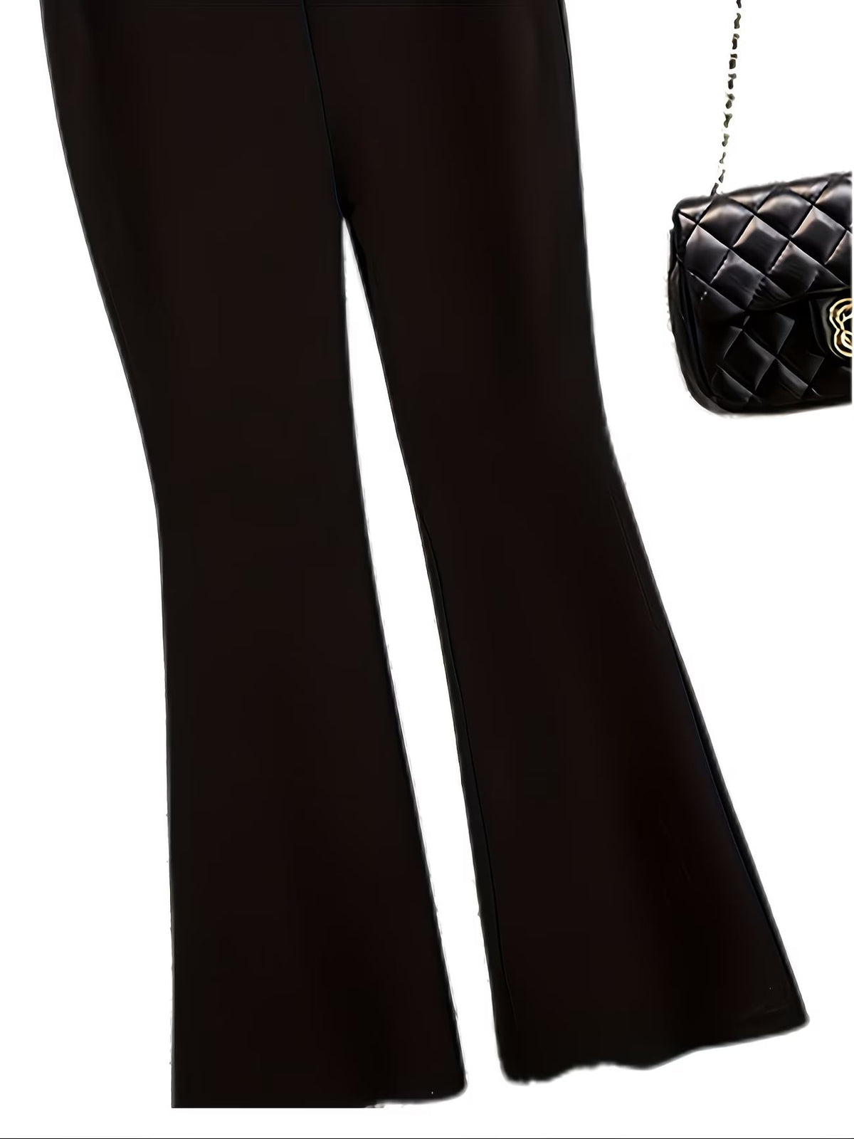 Women's Elegant Waist-Tied Top & Flared Pants Two-Piece Set