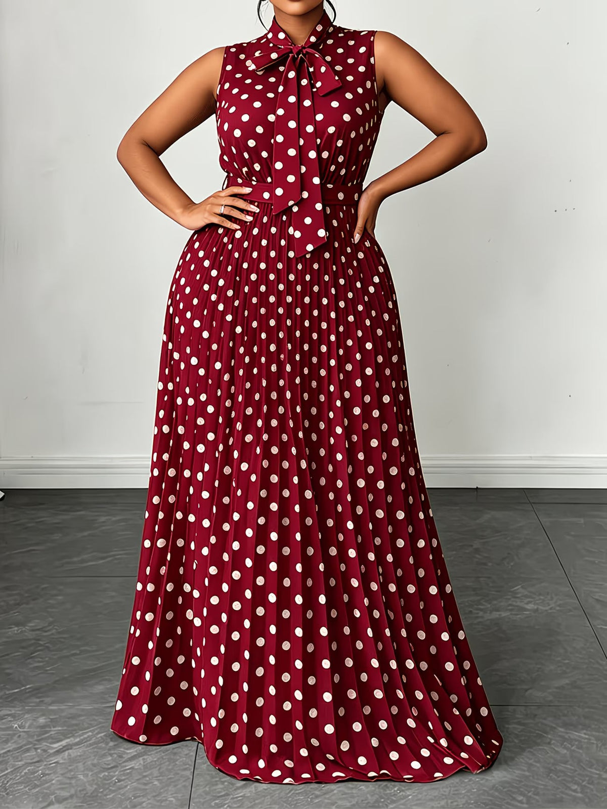 Polka Grace Maxi Dress ✨