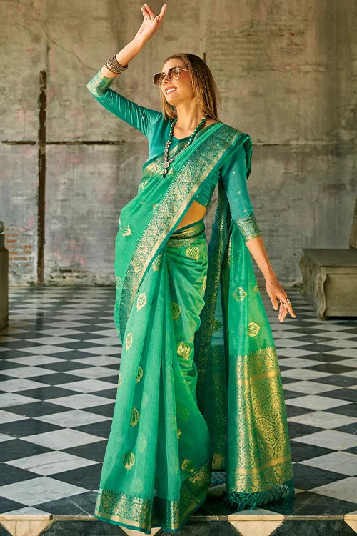 Designer Wedding Saree Collection For Beautiful Woven At Clothsvilla Fashion