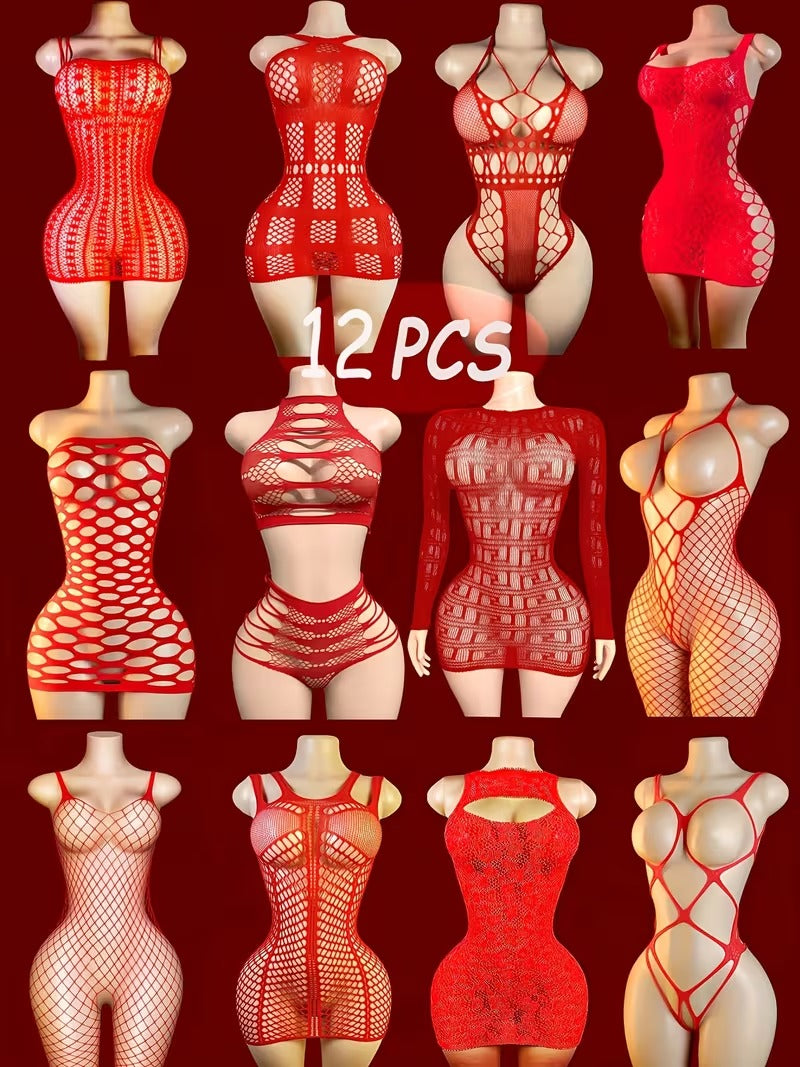 AllureNet Stretch Bodysuit Set