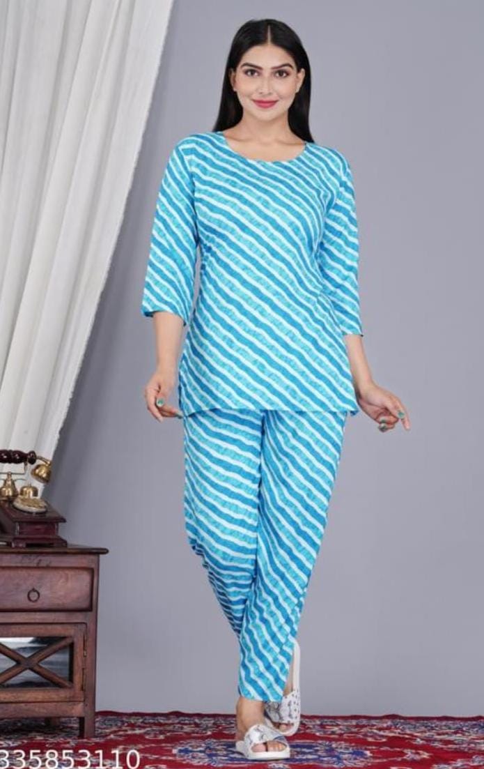 Rayon Co-ord Set
