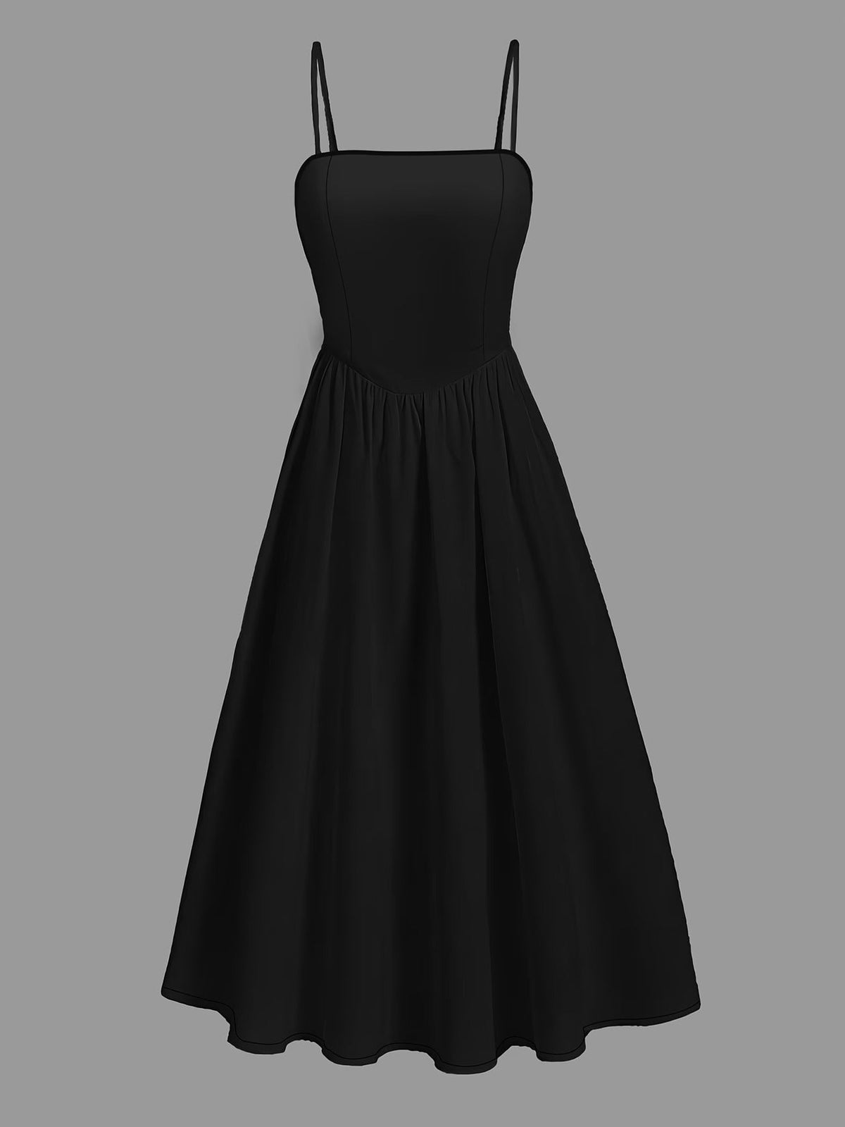 Elegant Solid Long-Sleeve Shirt & Waistline Maxi Skirt Set – Sophisticated Women’s Two-Piece Outfit
