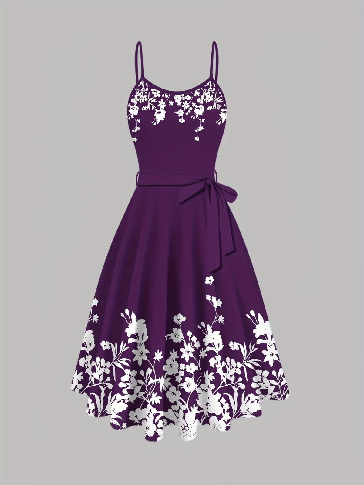 Long Sleeve Round Neck Top with Belt Bow Detail & Matching Skirt | Stylish Spring/Summer Party & Occasion Wear for Women