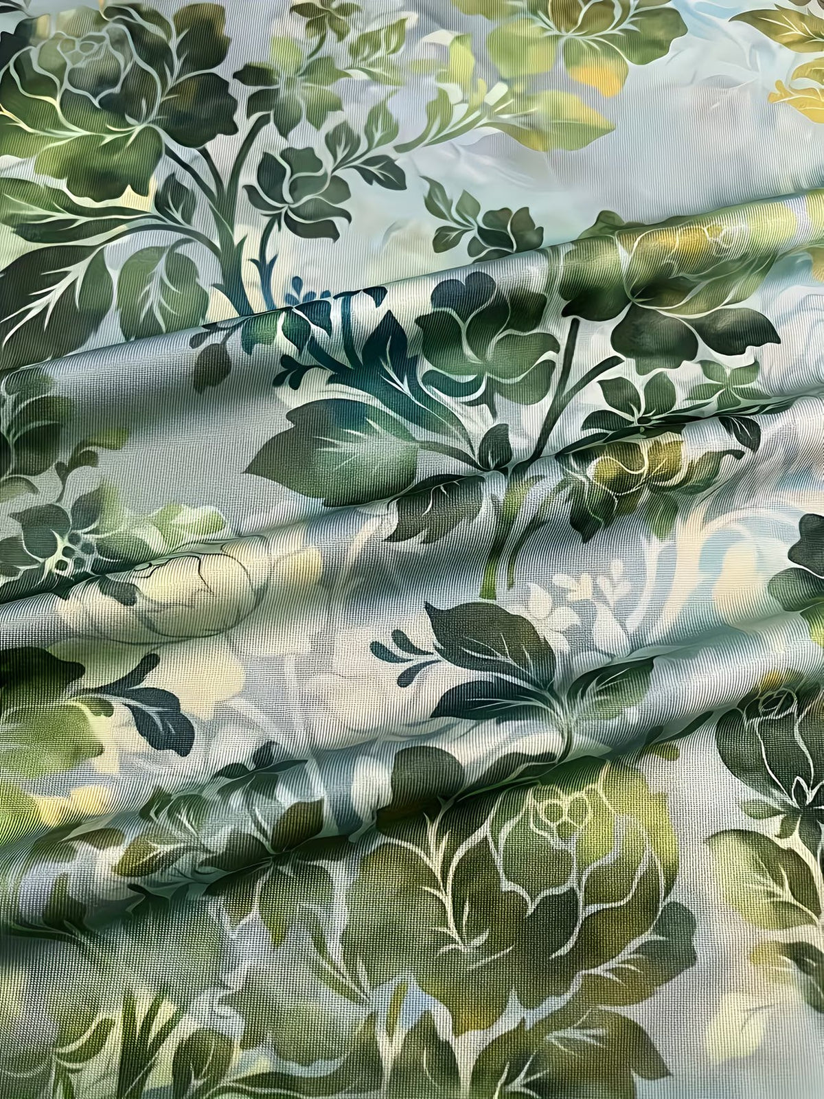 Women's Botanical Print Dress & Tie-Front Cardigan Two-Piece Set