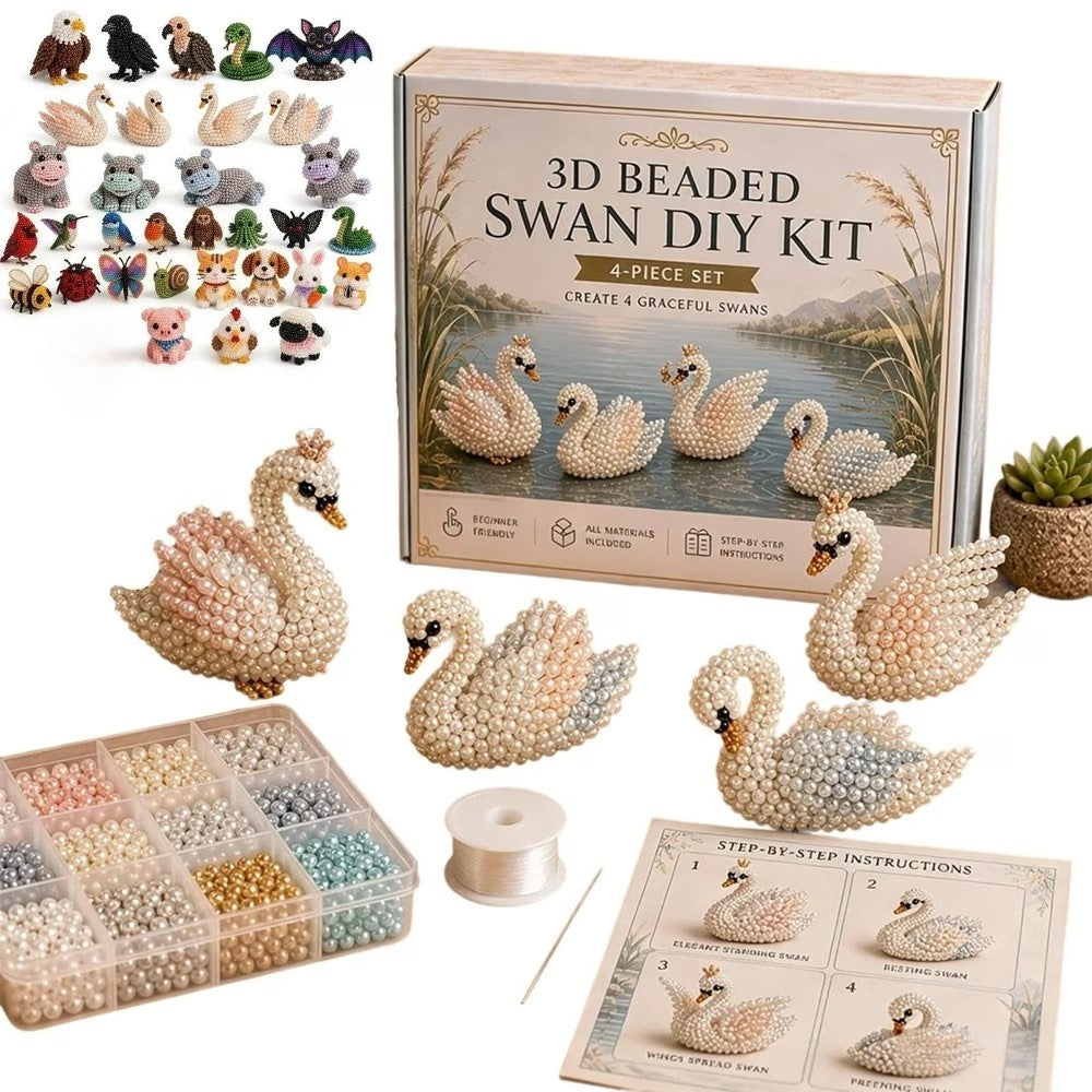 WildCharm Animal Bead Craft Kit