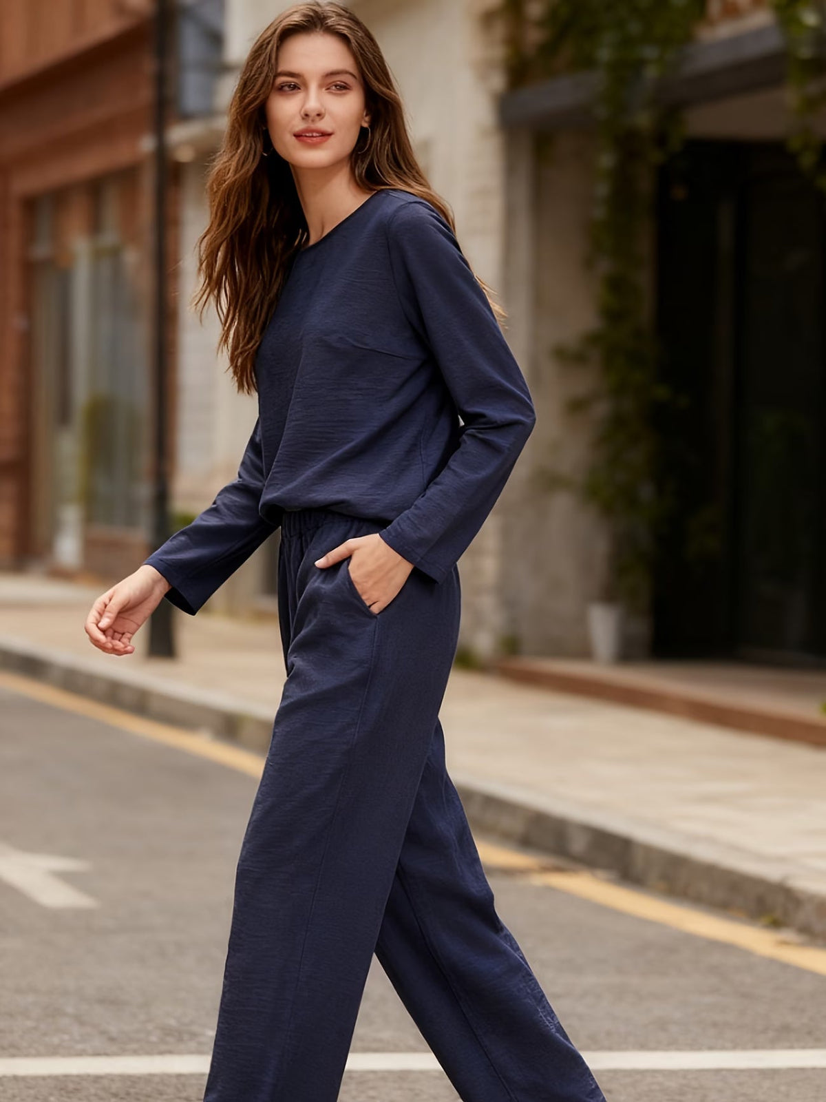 Elegant 3-Piece Co-Ord Set for Women – Cardigan, Top & Pants