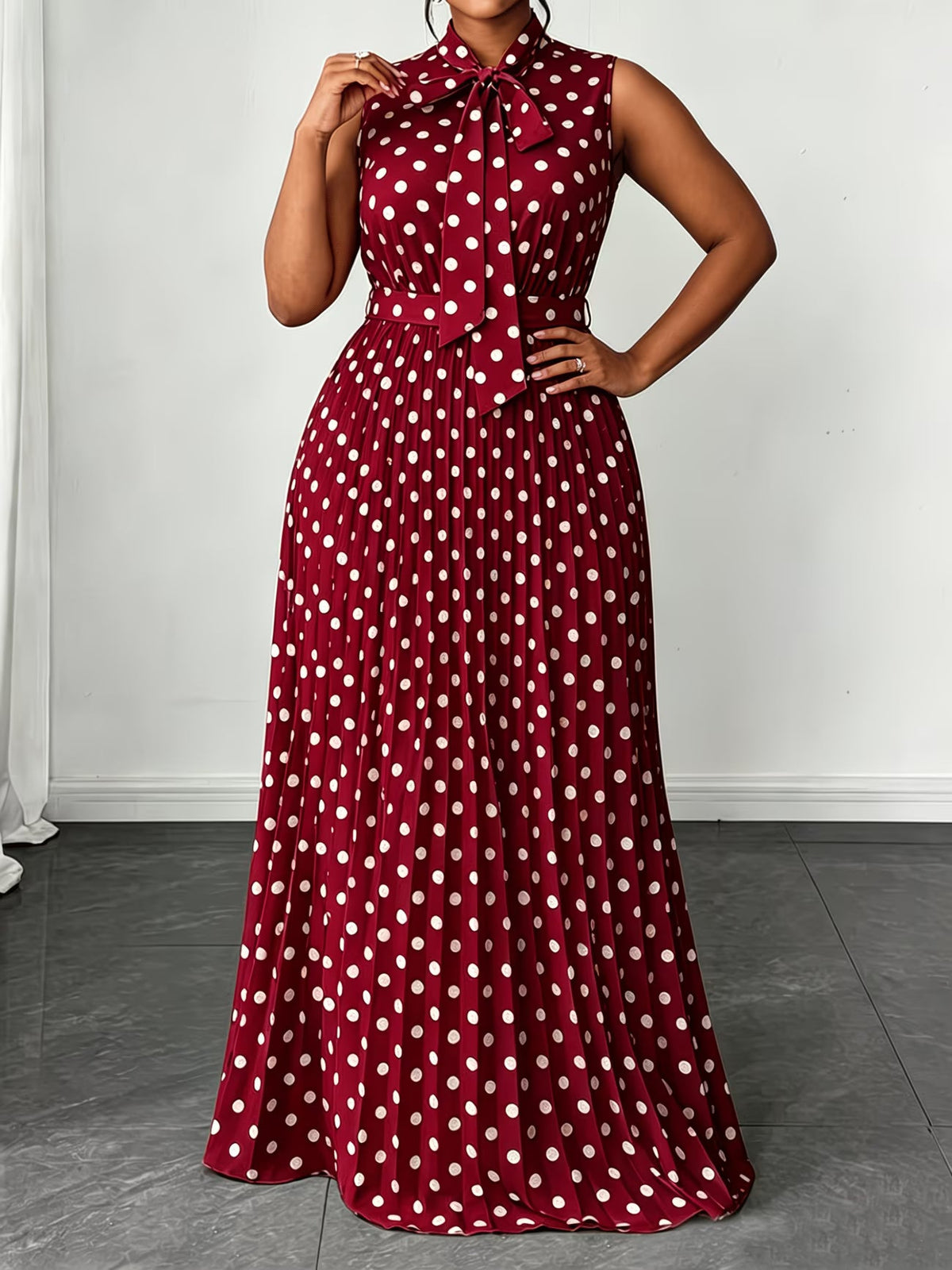 Polka Grace Maxi Dress ✨