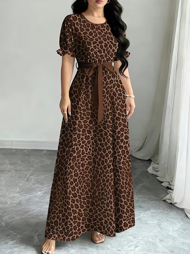 Floral Grace Waist Dress
