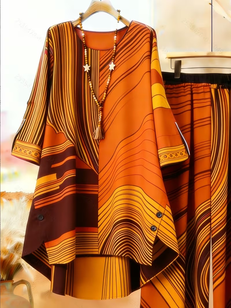 RetroCharm Patchwork Co-Ord Set
