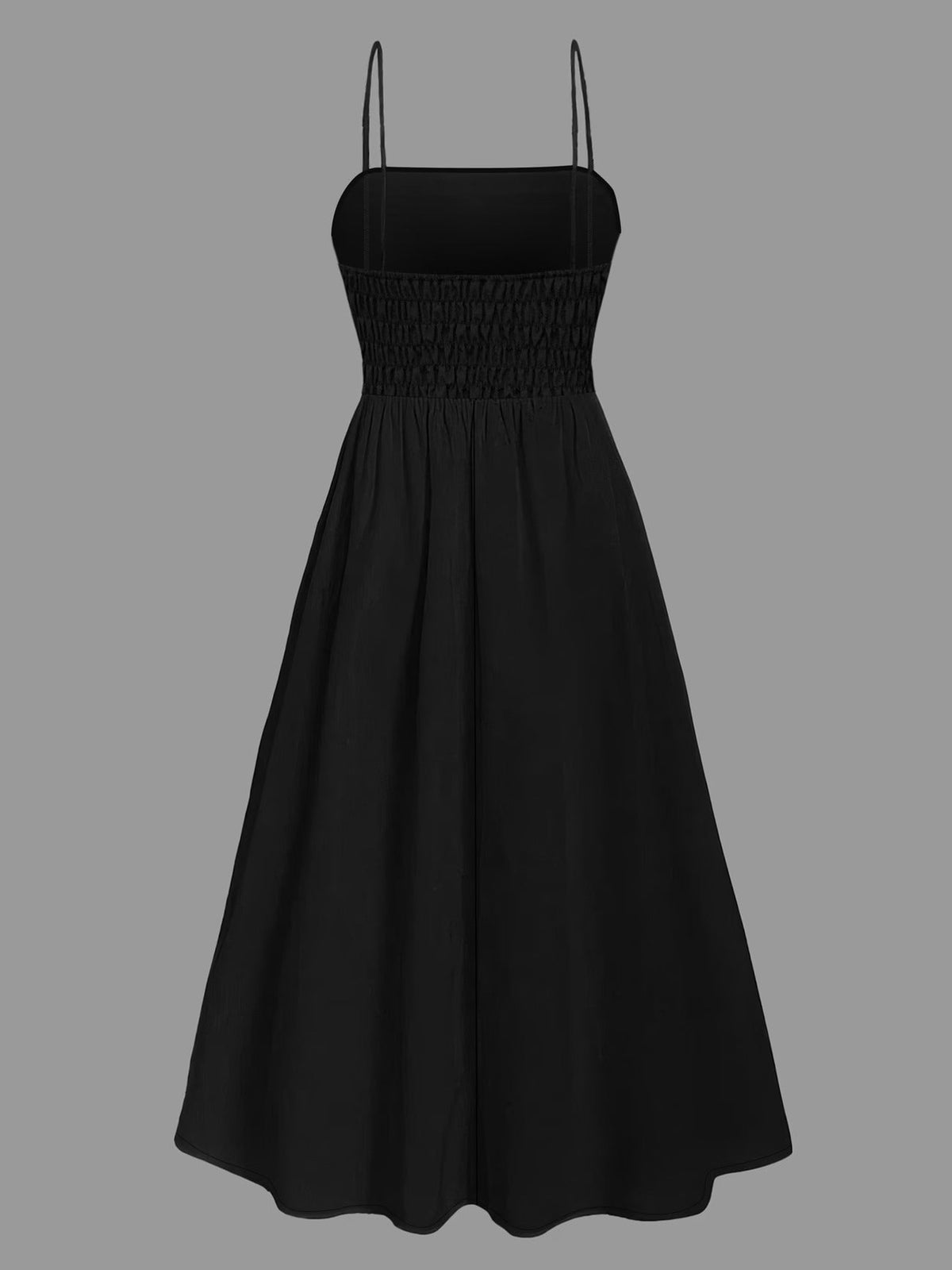 Elegant Solid Long-Sleeve Shirt & Waistline Maxi Skirt Set – Sophisticated Women’s Two-Piece Outfit