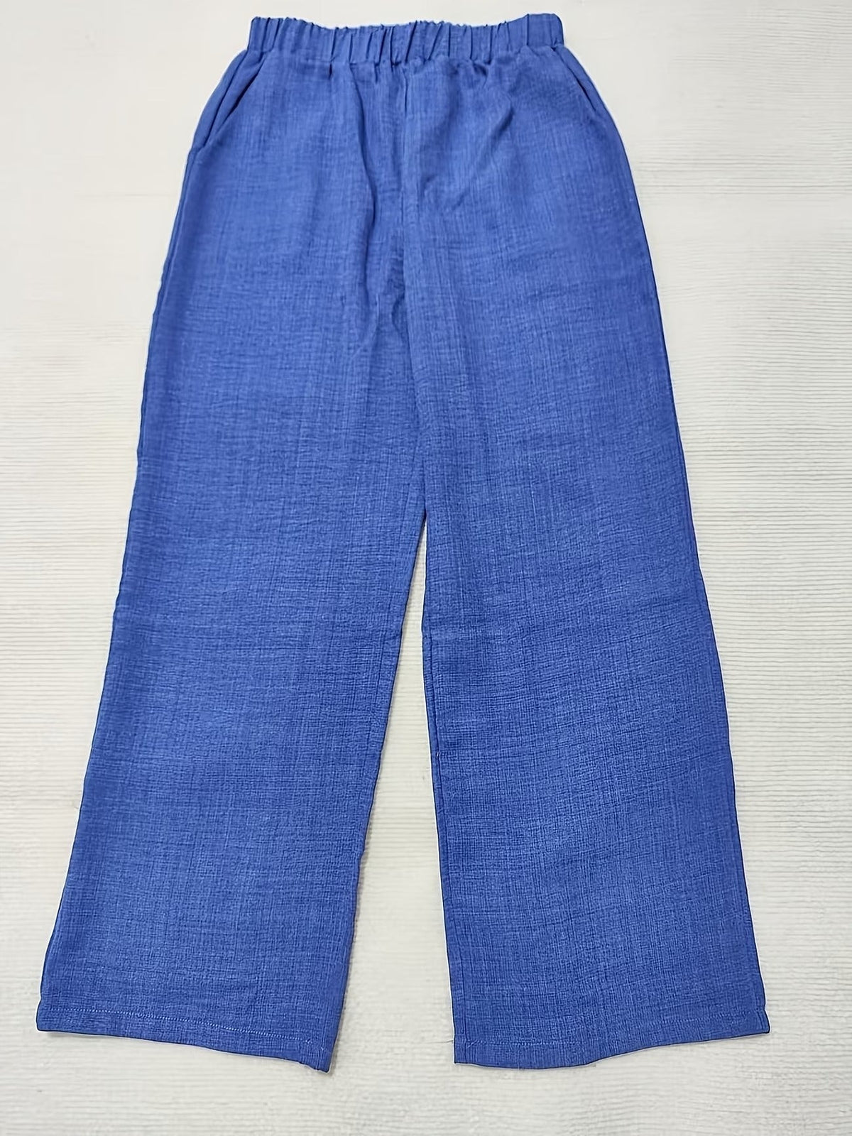 Women’s Linen Two-Piece Co-Ord Set – Breathable Casual Shirt & Comfortable Pants for Spring & Summer