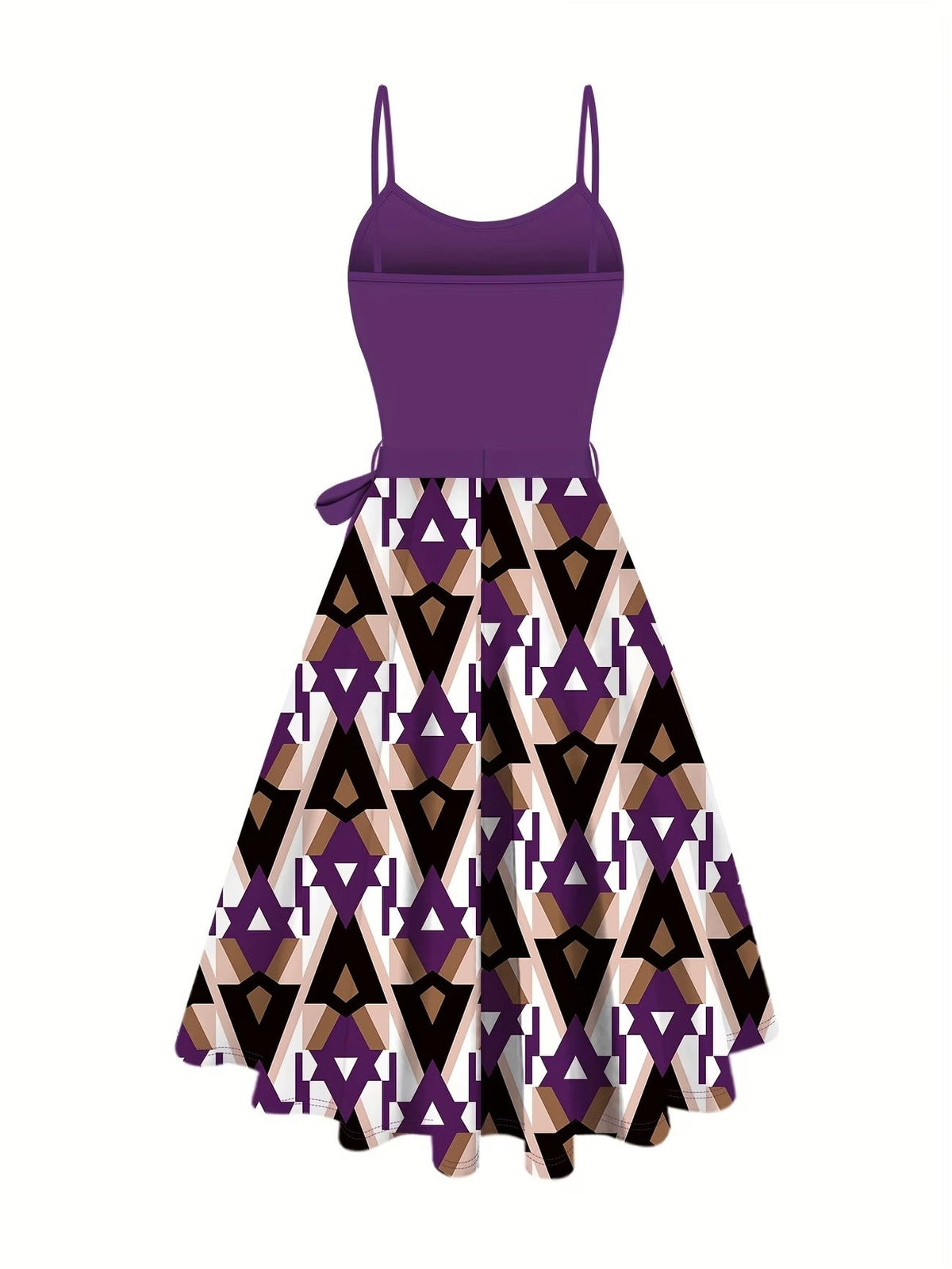 Elegant Solid Color Cardigan with Geometric Lace-Up Dress – Chic Two-Piece Women’s Fashion Set
