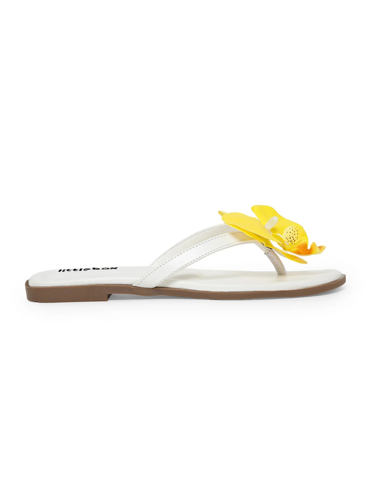 Yellow Butterfly Orchid Decor Beach Flat