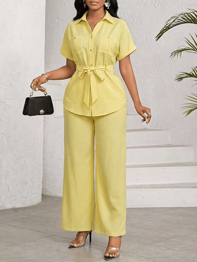 Chic Sunshine Co-Ord Set💛