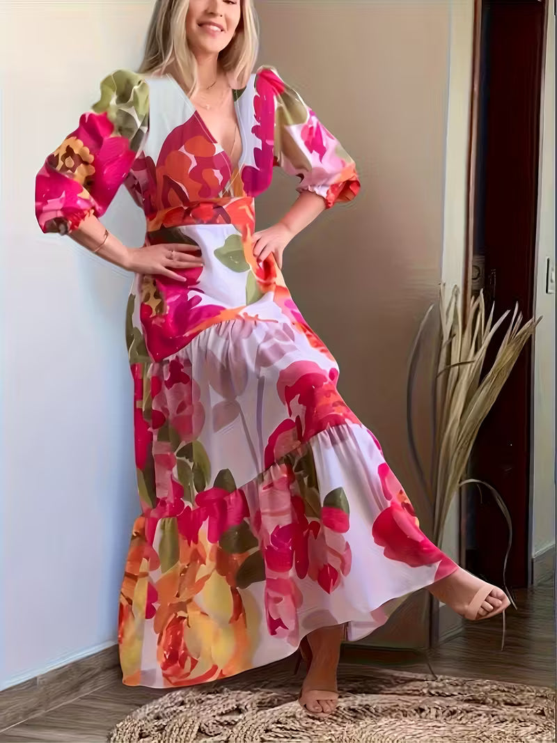 Floral Escape Midi Dress