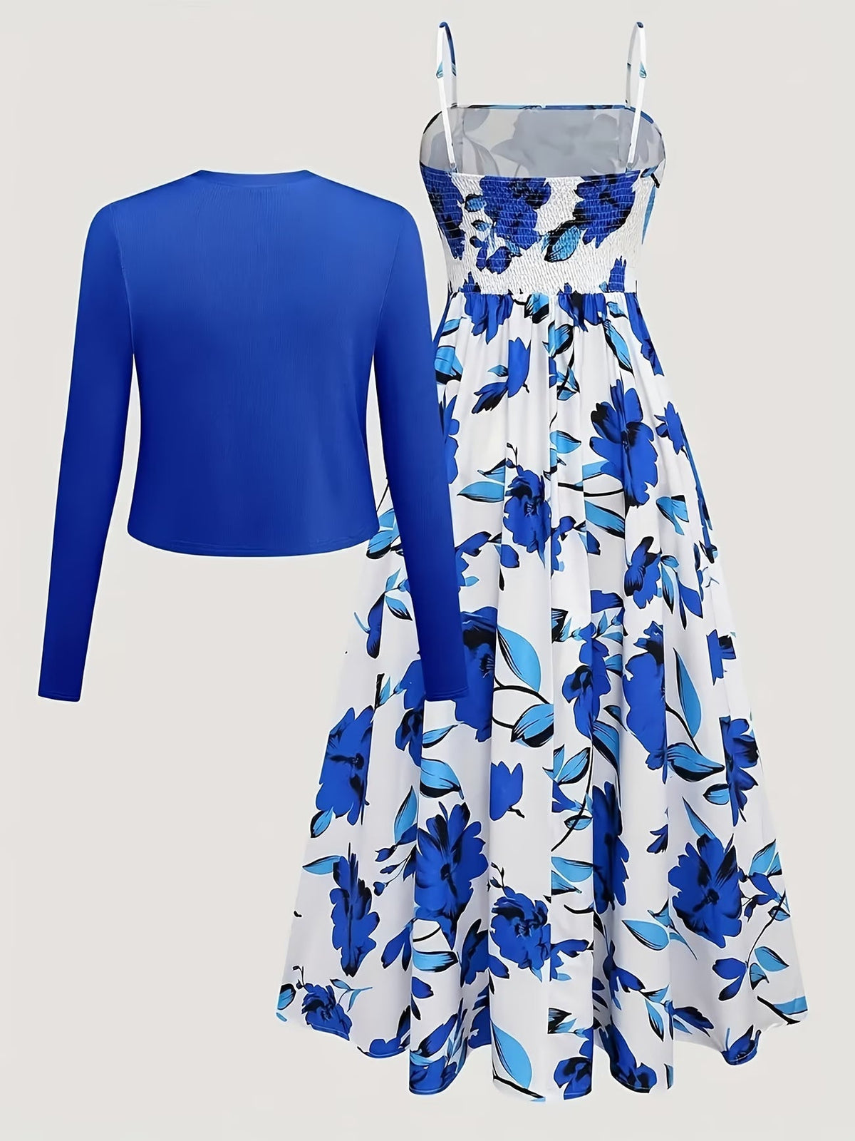 Women'S Tie Shirt Two-Piece