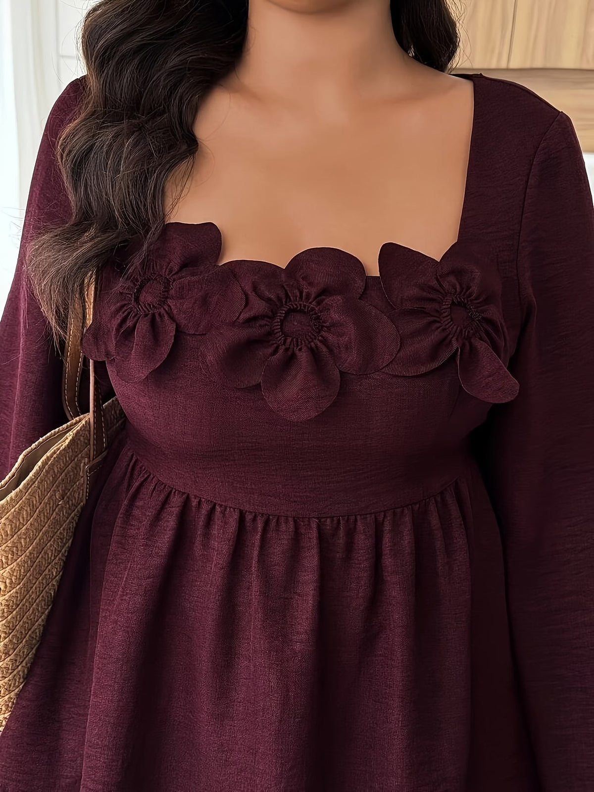 Elegant Floral Ruffle Co-Ord Set