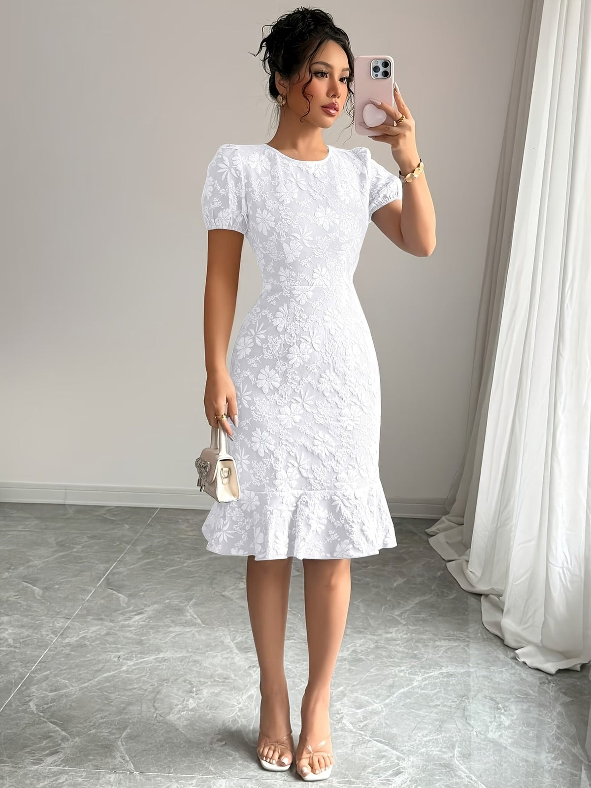 Women’s Summer Floral Bodycon Party Dress