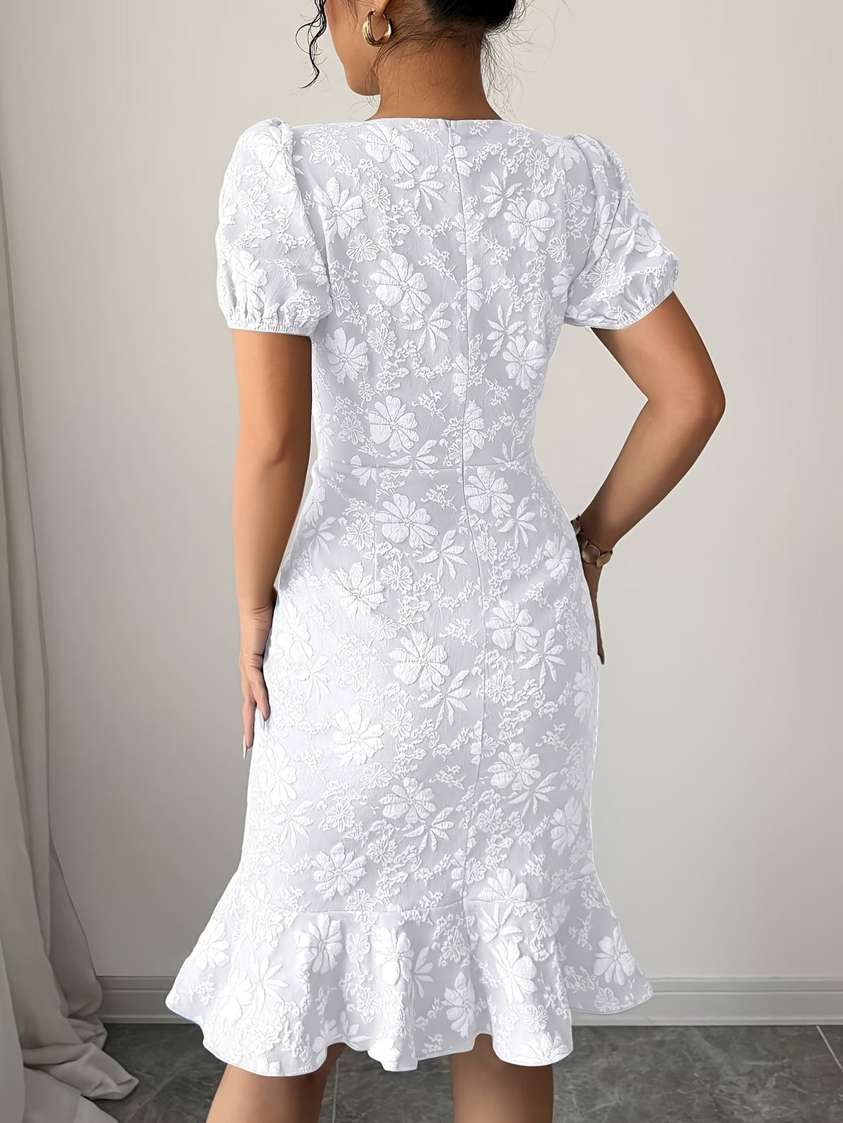 Women’s Summer Floral Bodycon Party Dress