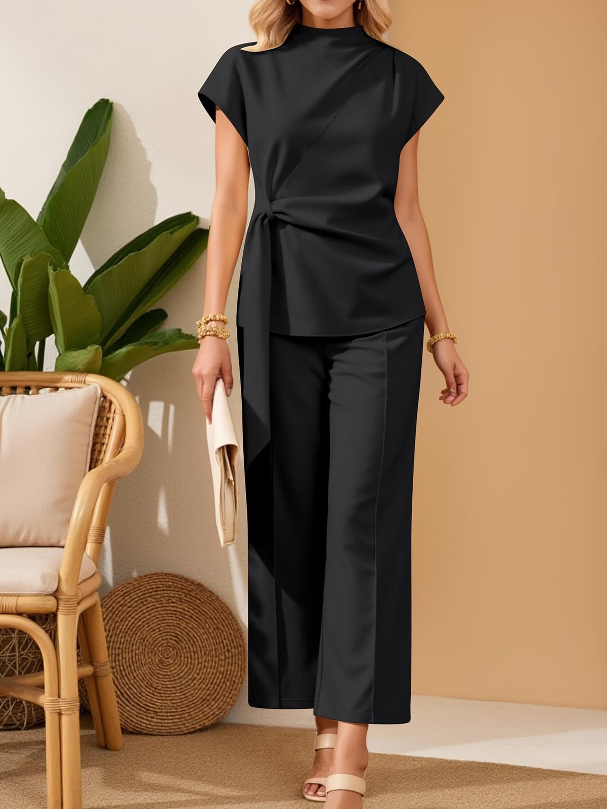 Women's Effortless Luxe Two-Piece Set