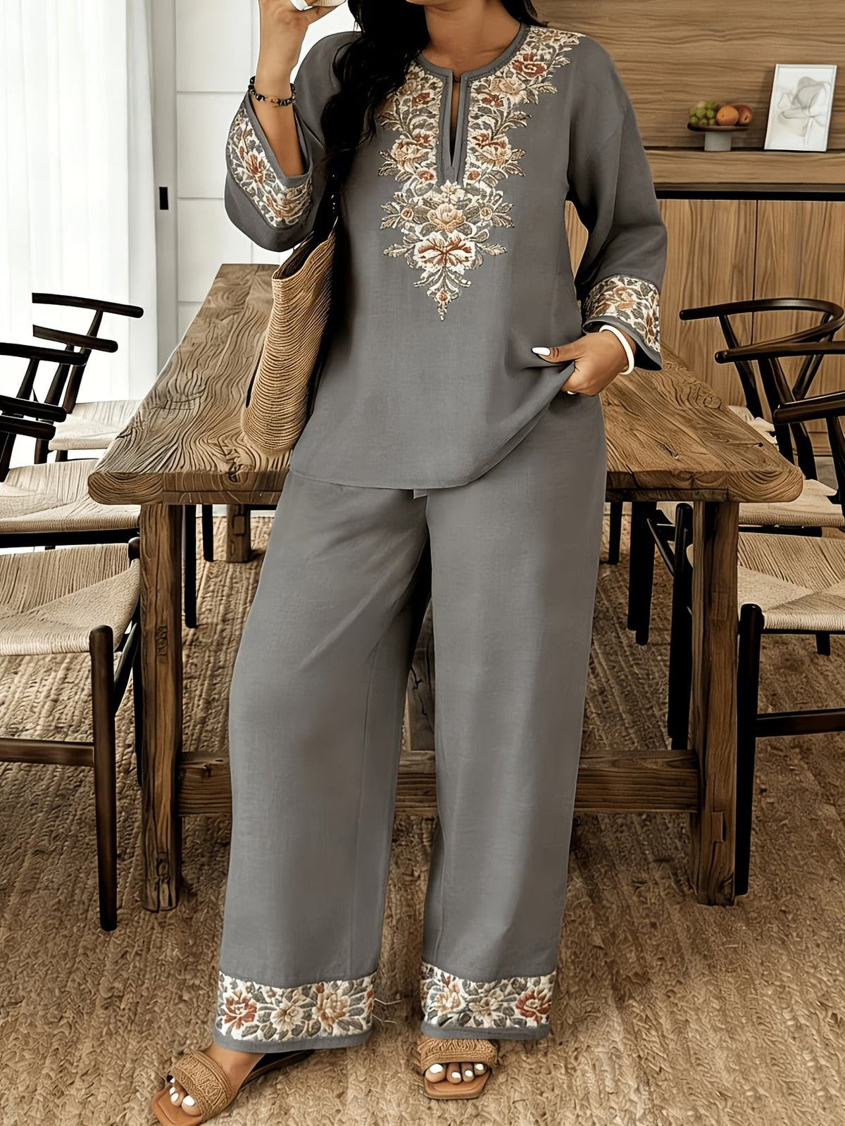 BloomVista Printed Co-Ord Set