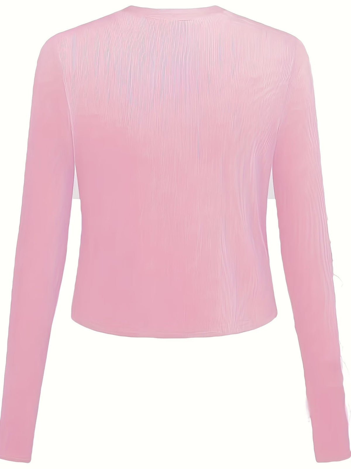 Long Sleeve Round Neck Top with Belt Bow Detail & Matching Skirt | Stylish Spring/Summer Party & Occasion Wear for Women