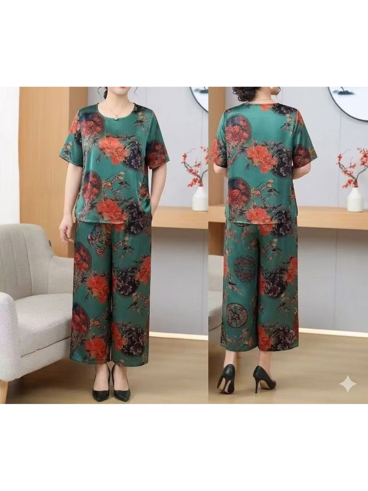 Vintage Floral Summer Set