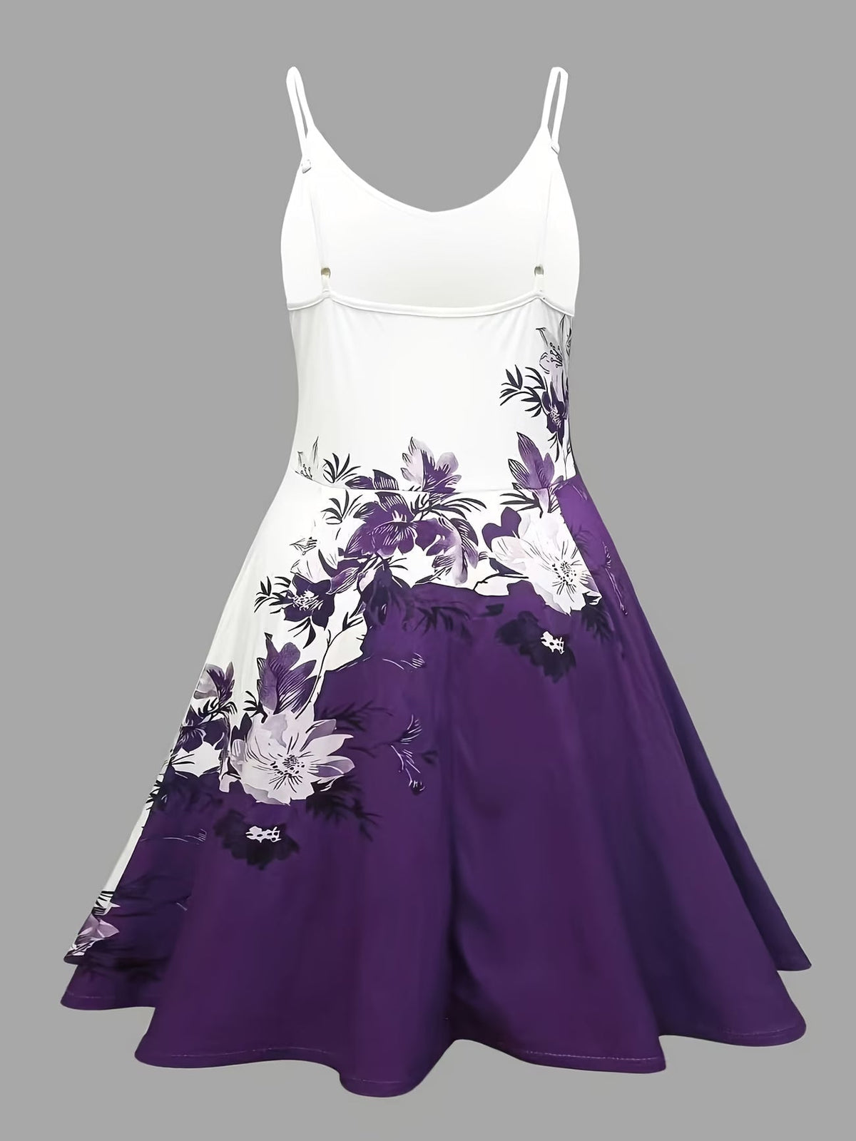 Women Summer Vacation Floral Dress & Top 2-Piece Set