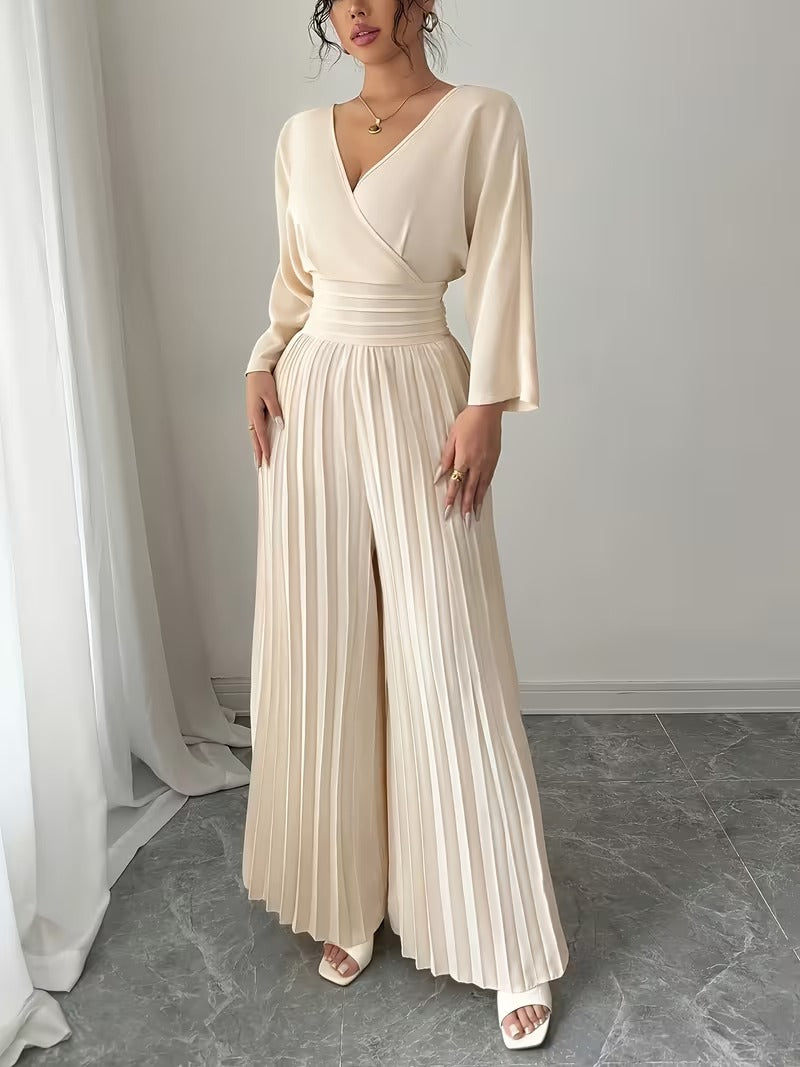Scarlet Grace Pleated Jumpsuit