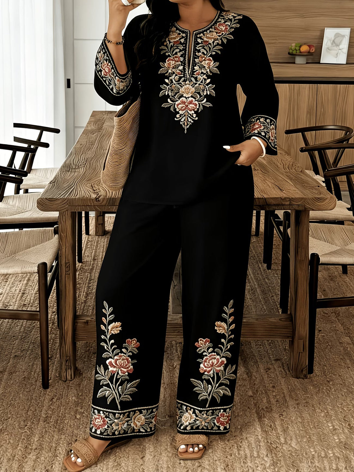BloomVista Printed Co-Ord Set