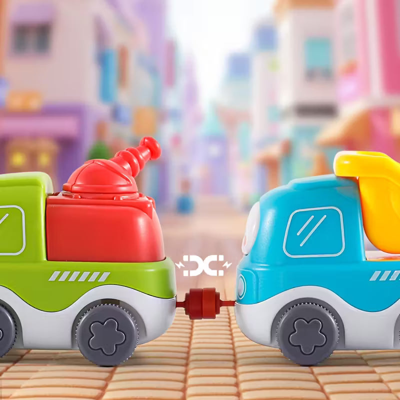 DAYSSteam Red Electric Train Set with Tracks 🚂