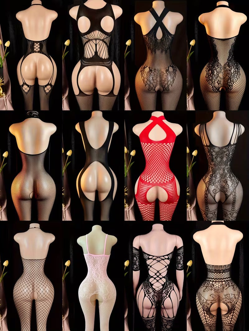 AllureNet Stretch Bodysuit Set