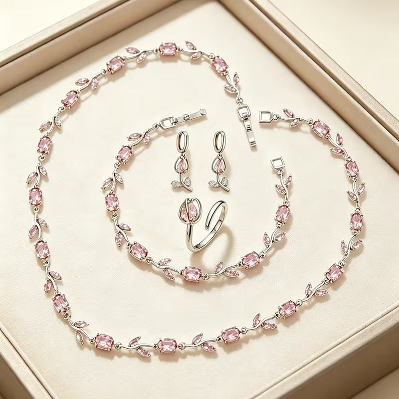 Royal Tulip Crystal Jewelry Collection