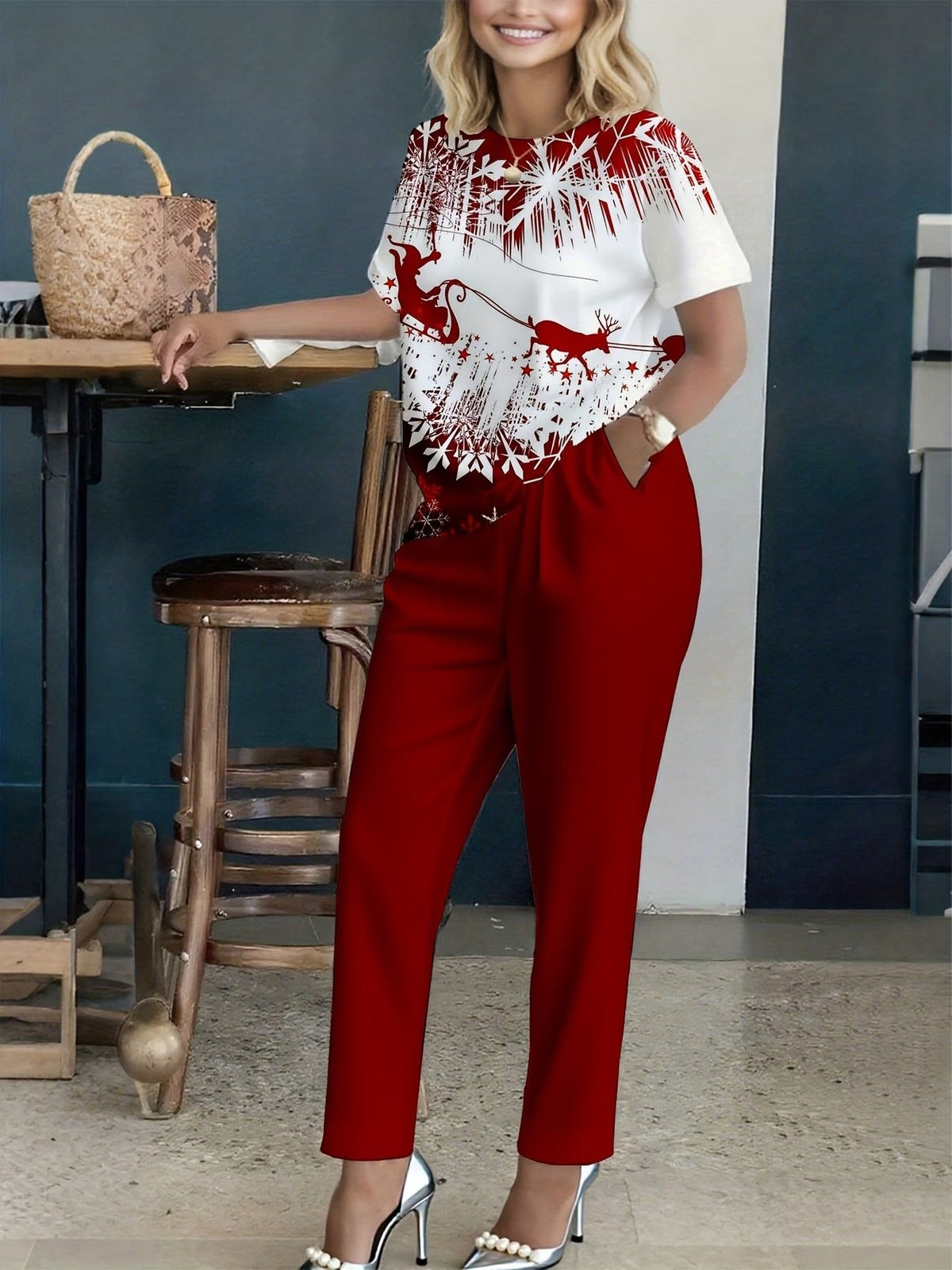 Daily Charm Floral Outfit