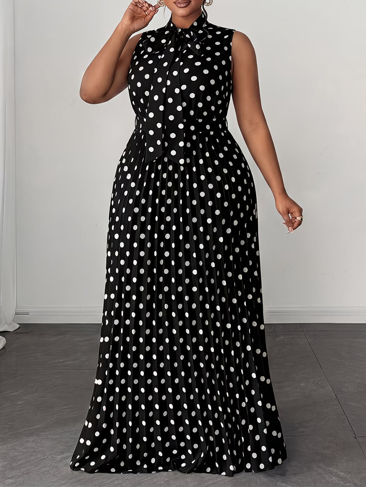 Polka Grace Maxi Dress  ✨