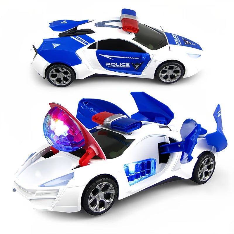Glowing Police Toy with Lights & Music
