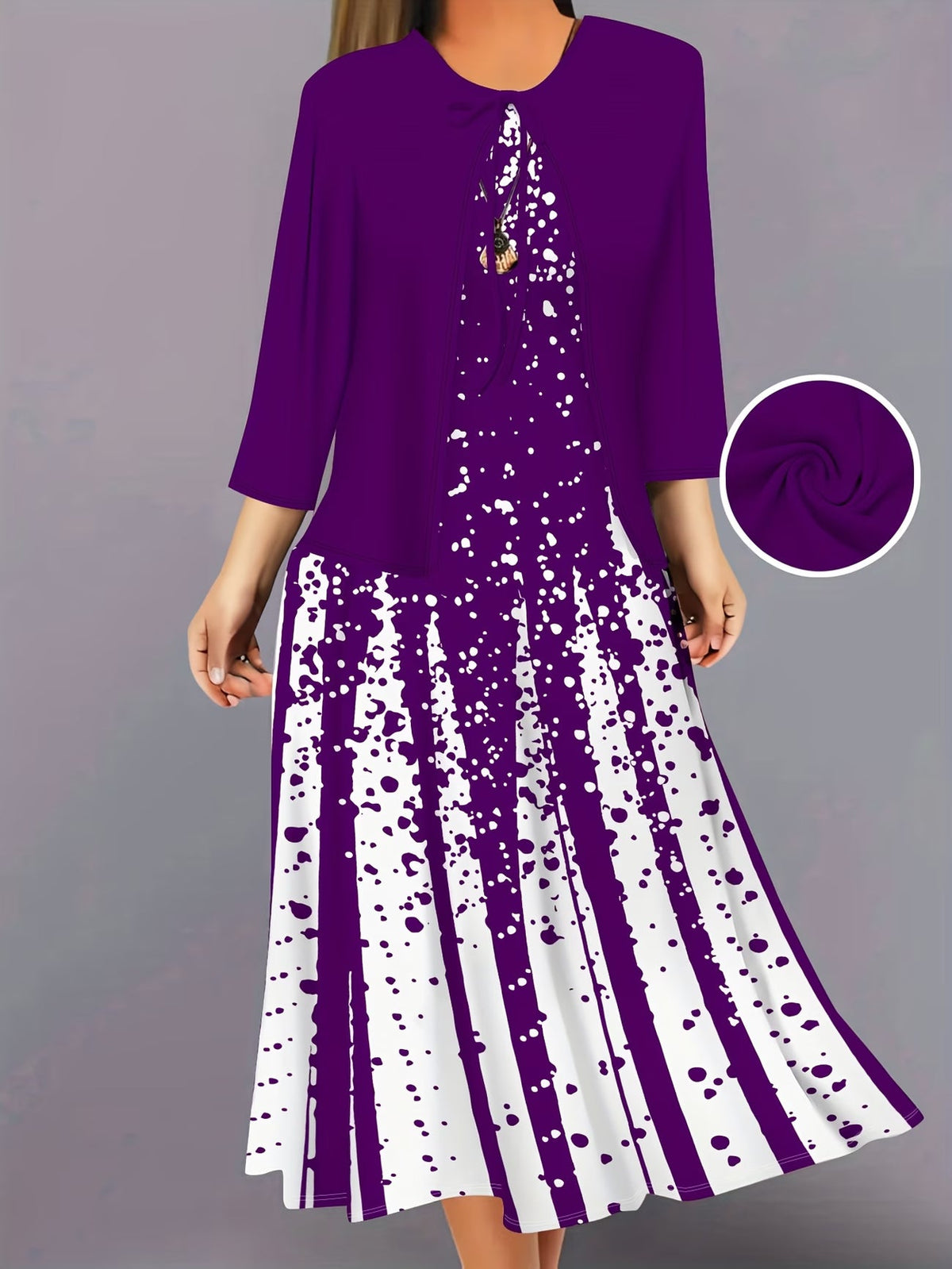 Floral Elegance Maxi Co-Ord Set