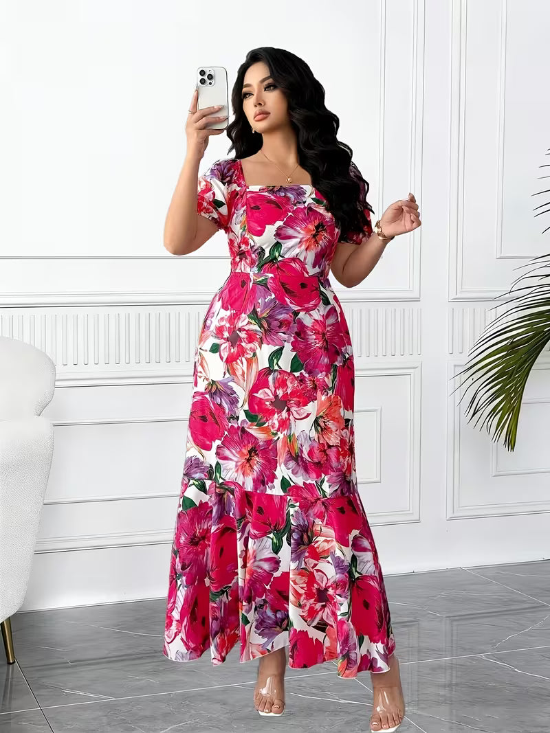 Floral Escape Midi Dress