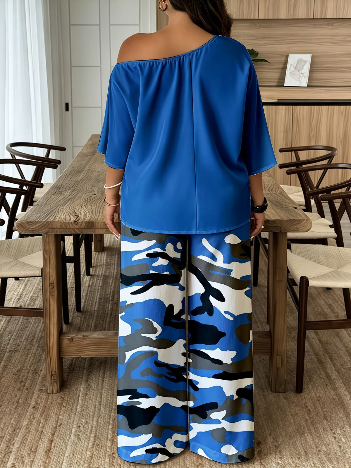 Neon Queen Camo Lounge Co-Ord Set