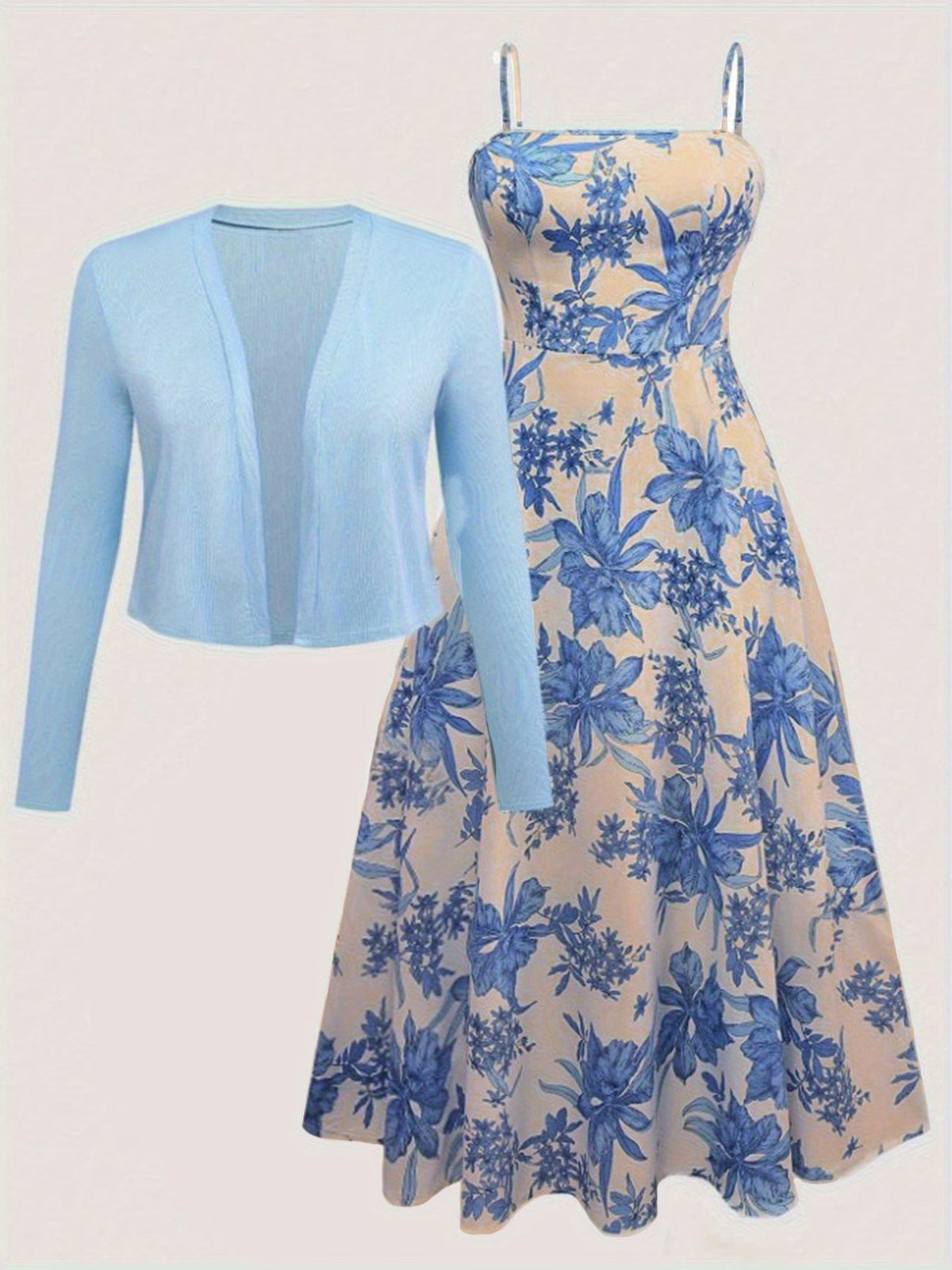 Women'S Tie Shirt Two-Piece