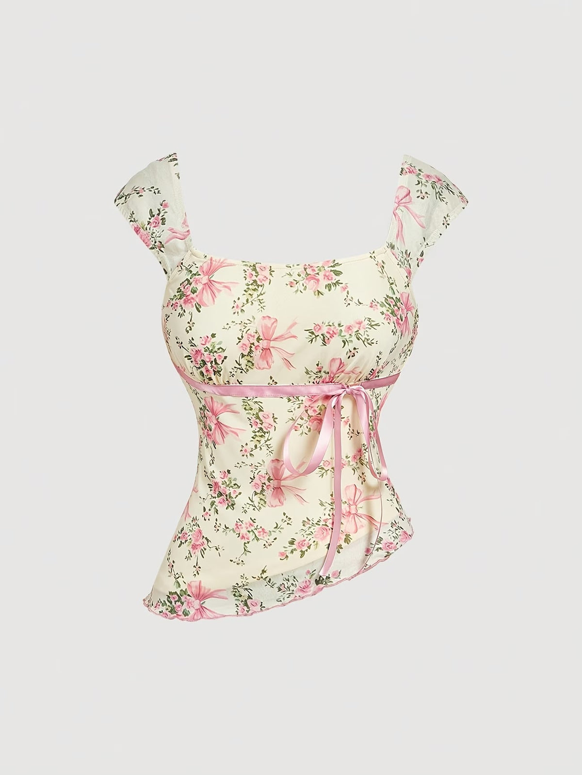 🌸 Bow Co-Ord Skirt Set