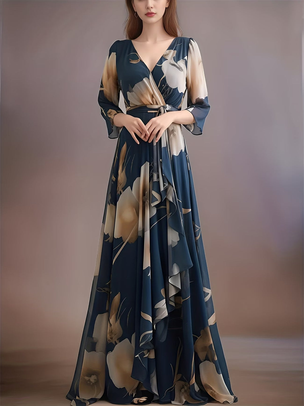 Floral Escape Midi Dress