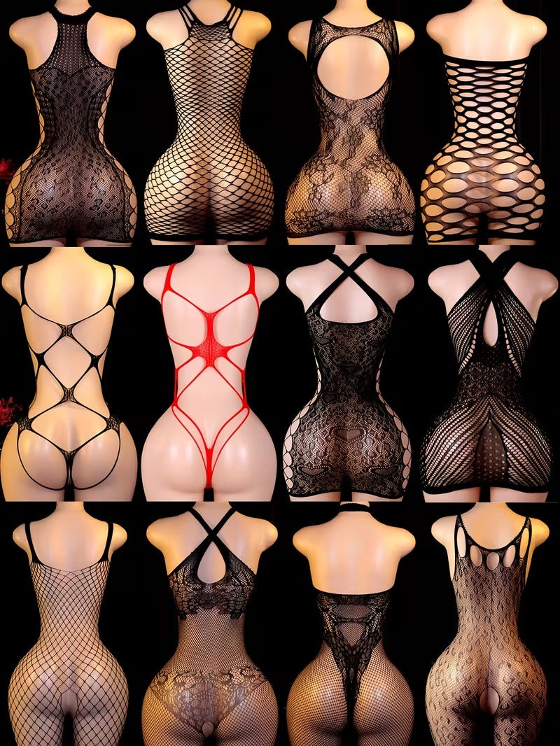 AllureNet Stretch Bodysuit Set