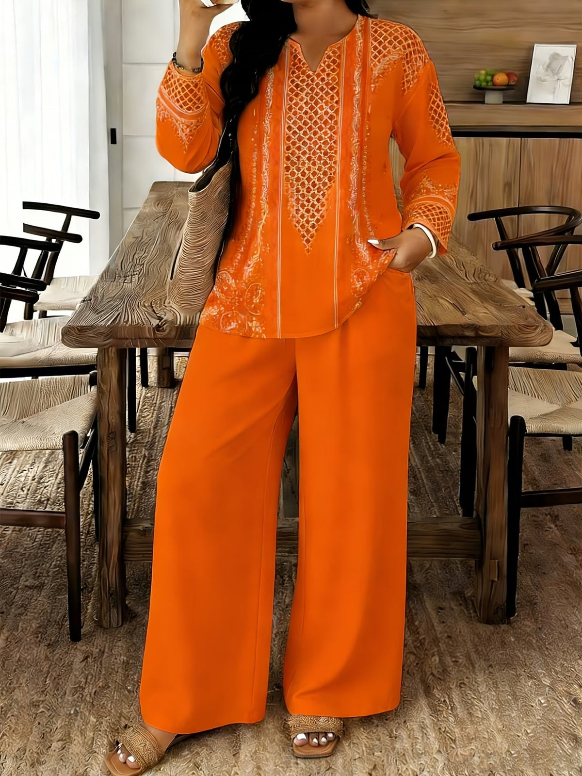 Long-sleeve and Long-pants 2pcs Set, a Suit, New Spring and Summer Style