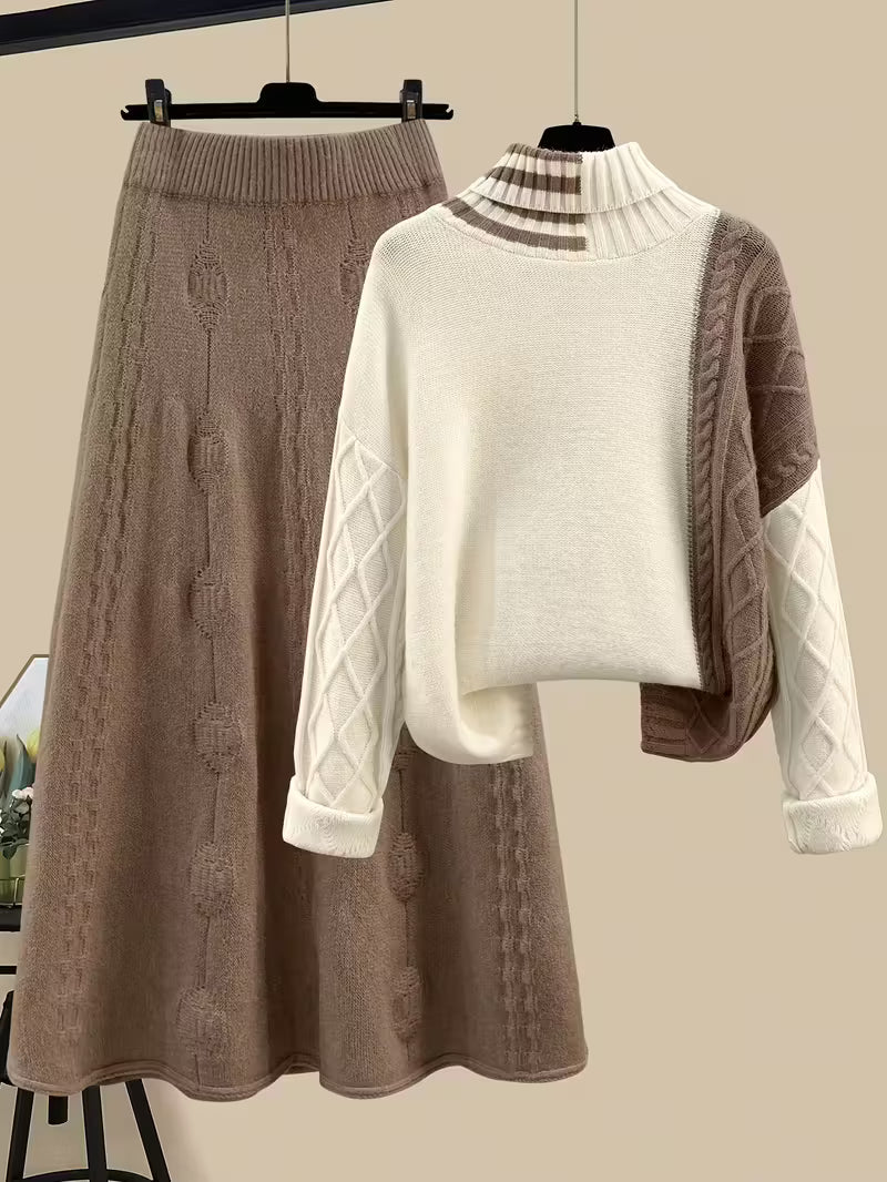 Women’s High-Neck Two-Piece Set
