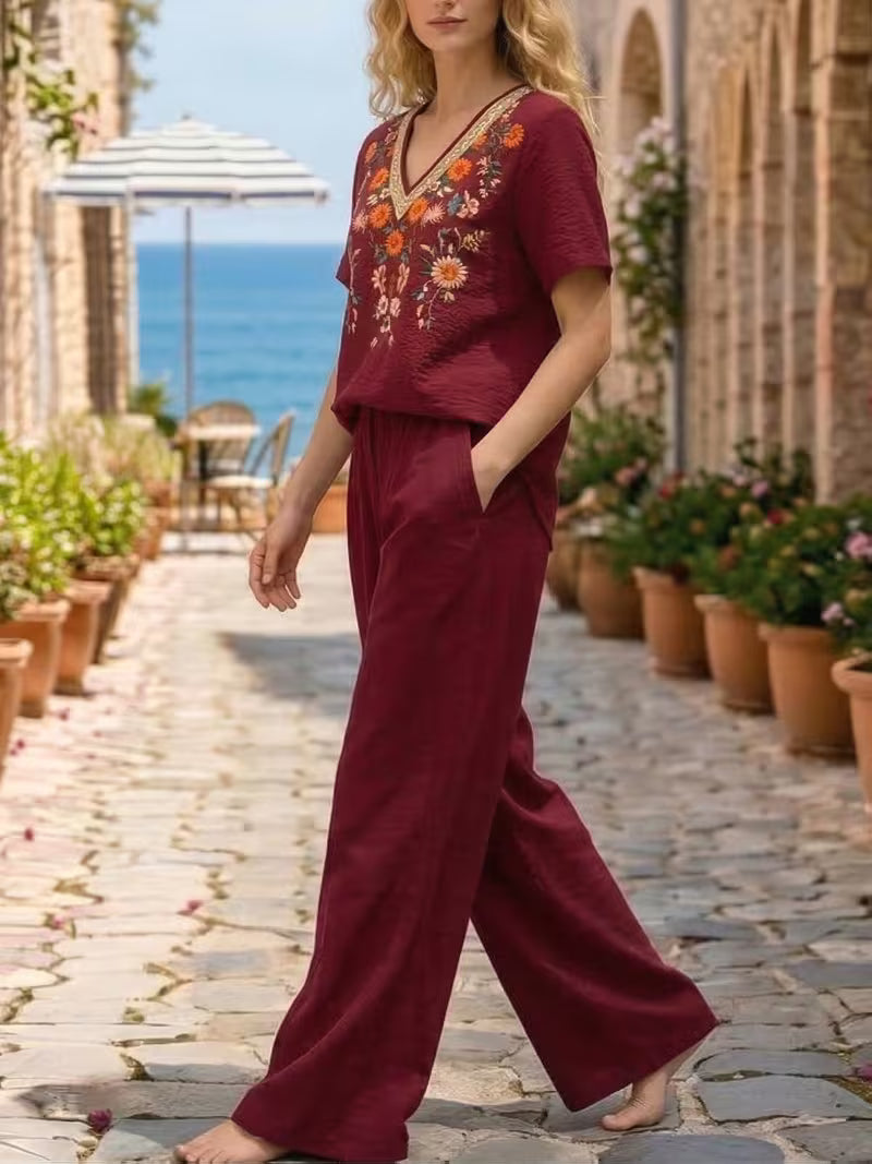 Boho Floral Vacation Set