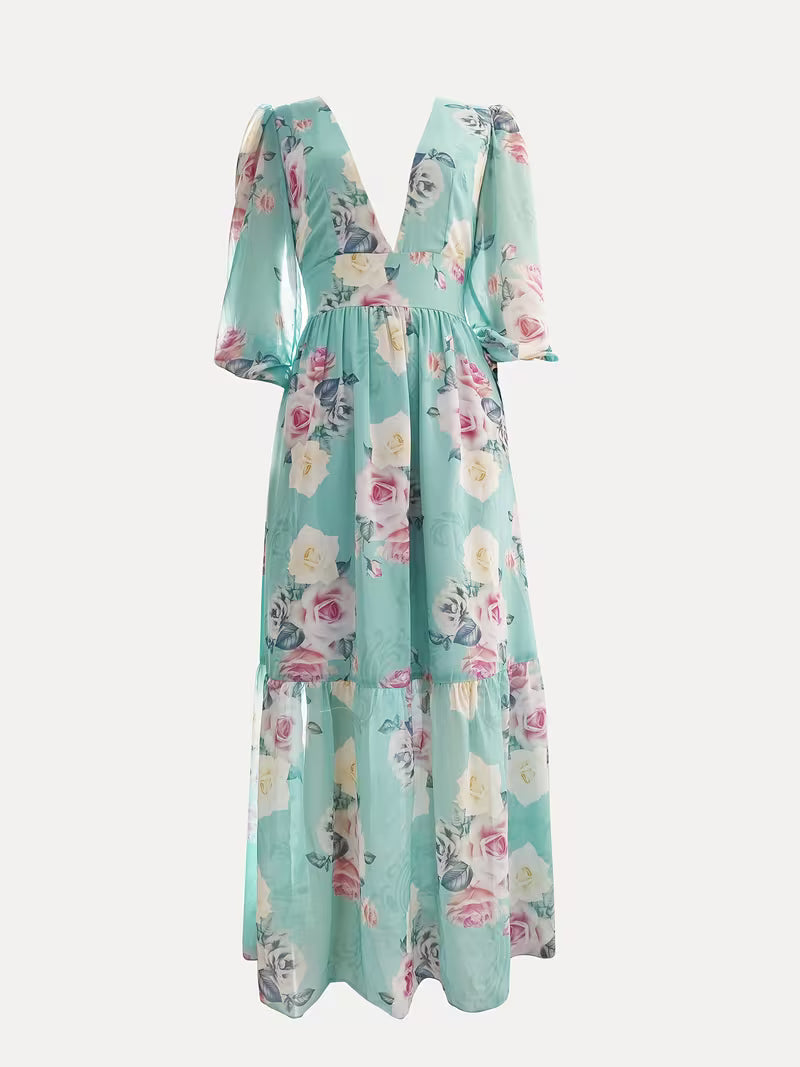 Floral Escape Midi Dress